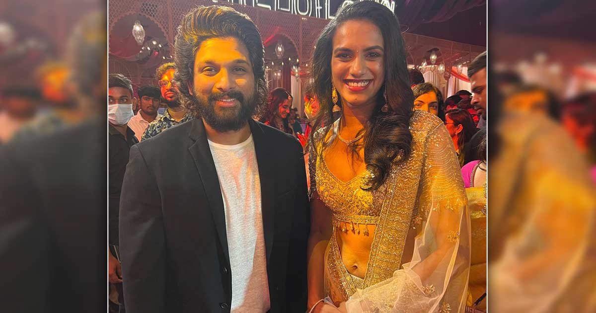 PV Sindhu Shares A Photo With Allu Arjun 
