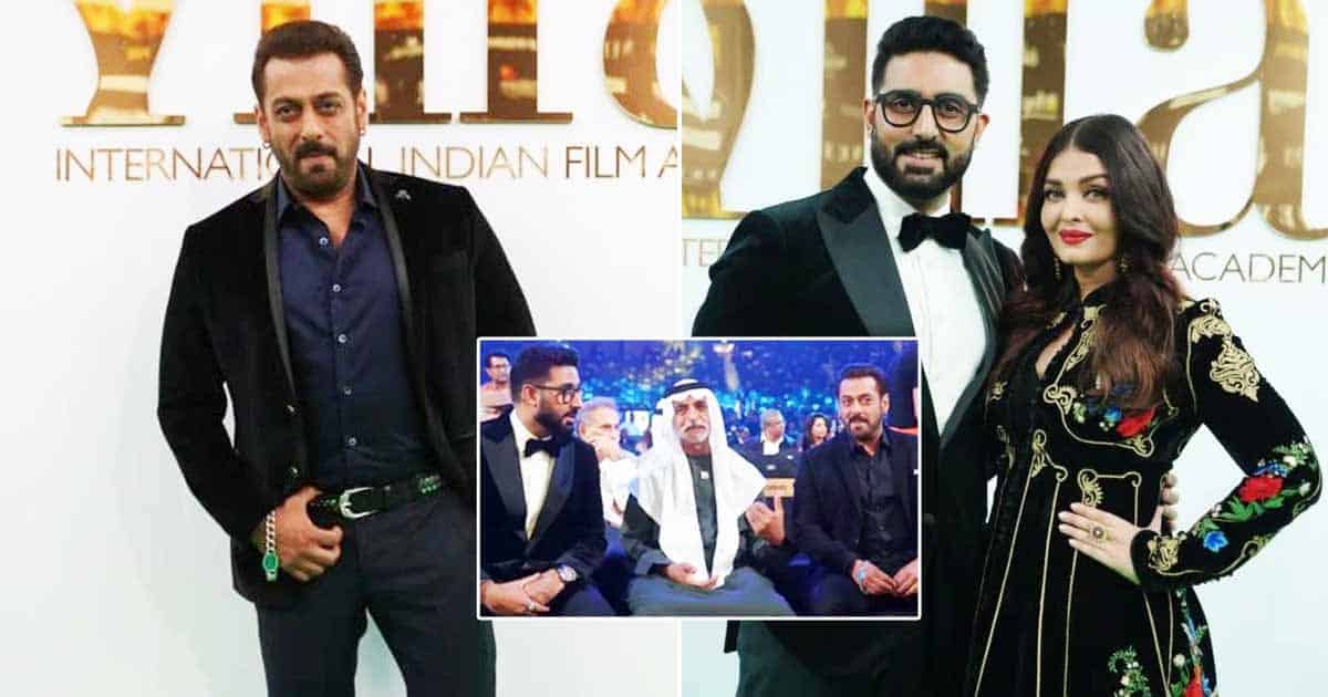 IIIFA 2022: Salman Khan & Abhishek Bachchan Are Separated By Only A Sheikh, Netizens Dub It “Picture Of The Year”