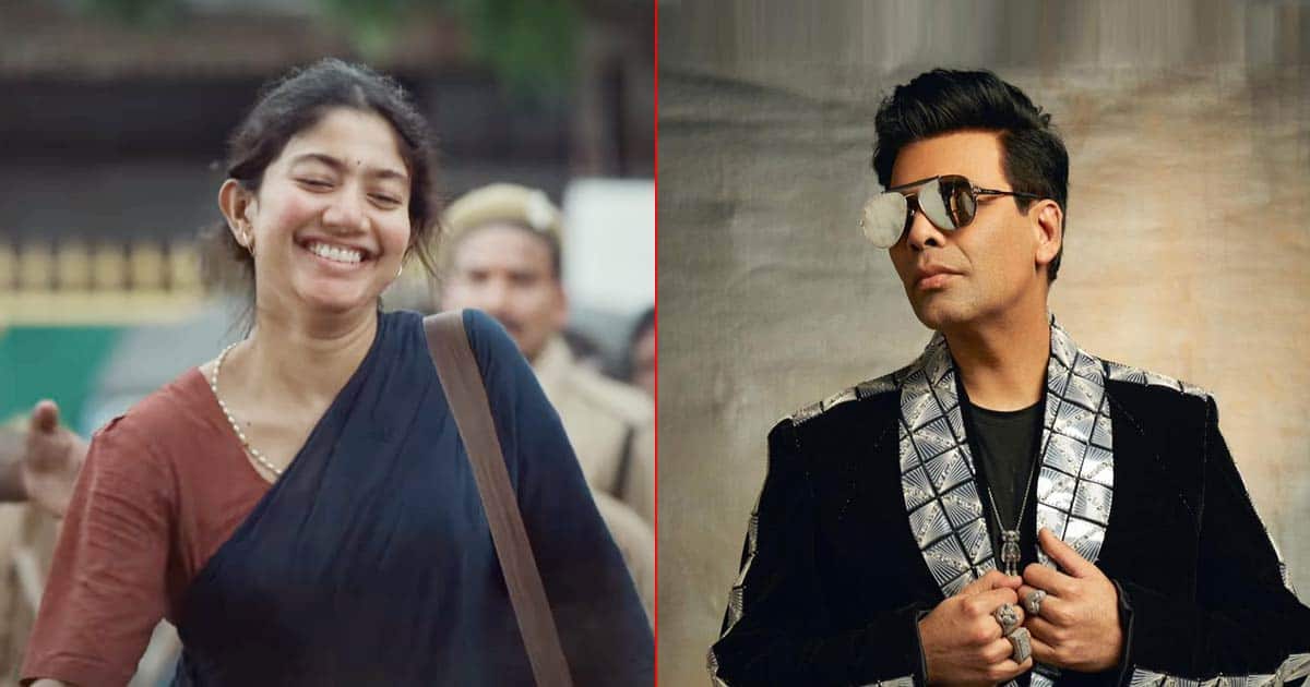 karan johar interesting comments on sai pallavi