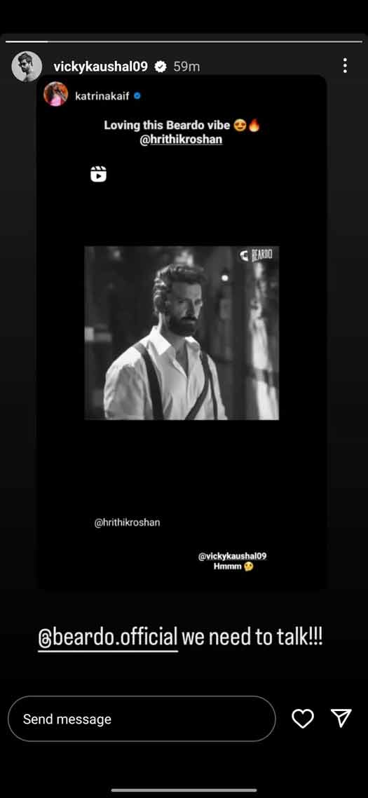 Katrina Kaif Loves Hrithik Roshan's 'Beardo Vibes' In Latest Ad, Tags Husband Vicky Kaushal Leaving Netizens Calling Her "Bad Kat"