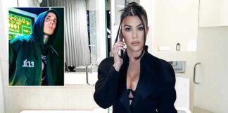 Kourtney Kardashian Puts Her Cl*vage On Show While Calling Herself 'Mrs Barker', Deets Inside!