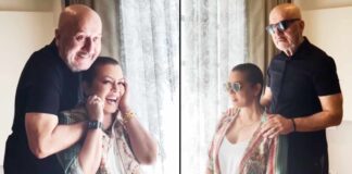 Mahima joins Anupam for photo shoot: Laughs through the tears