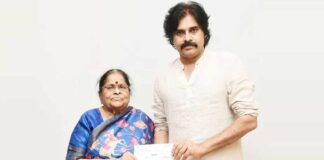 Pawan Kalyan's mother makes a donation for farmers in distress