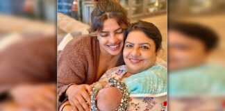 Priyanka shares glimpse of daughter Malti cradled in mother Madhu's arms