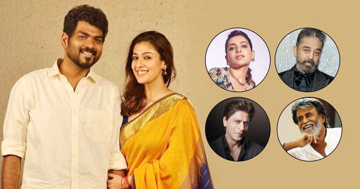 Shah Rukh Khan, Kamal Haasan, Rajinikanth, Samantha & Other South Biggies  To Reportedly Witness Nayanthara-Vignesh Shivan's Nuptials