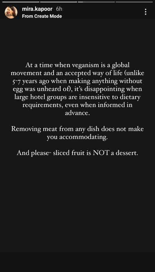 Shahid Kapoor's Wife Mira Rajput Gets Trolled After Slamming Sicily Restaurant For Not Having Vegan Food