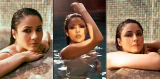 Shehnaaz Gill Dons A Swimsuit, Sensually Dips Into Water Posing For These Internet-Breaking Ultra-Glamorous Pictures, Read On!