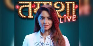 Sonalee Kulkarni makes news as TV journo while promoting 'Tamasha Live'
