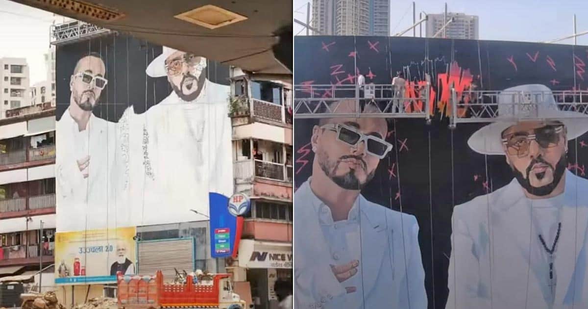 Street artist Man Mauji, Wicked Bros come together to create 50-foot graffiti of Badshah's hit 'Voodoo'
