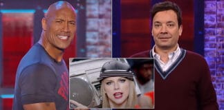 When Dwayne Johnson Turned Into A Taylor Swift From Parallel Universe While Grooving On 'Shake It Off', Also Showed His F*ck Finger To Jimmy Fallon - See Video