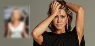 When Jennifer Aniston Let Her N*pples Poke Out In A Stunning Silk Evening Gown, Deets Inside!