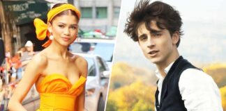 Zendaya & Timothée Chalamet Once Wore A Magenta Suit Effortlessly