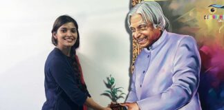 Actress Sanchita visits Late Prez Abdul Kalam's family in Rameshwaram