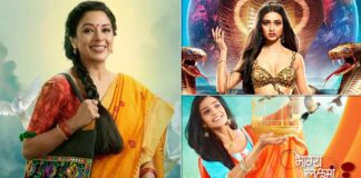 Anupamaa Retains Its 1st Spot, Aishwarya Khare's Bhagya Lakshmi & Tejasswi Prakash's Naagin 6 Make It To The Top 5