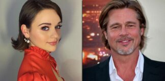 Brad Pitt & Joey King Posed In Summery Hot Ensembles That Flaunted Their S*xy Side