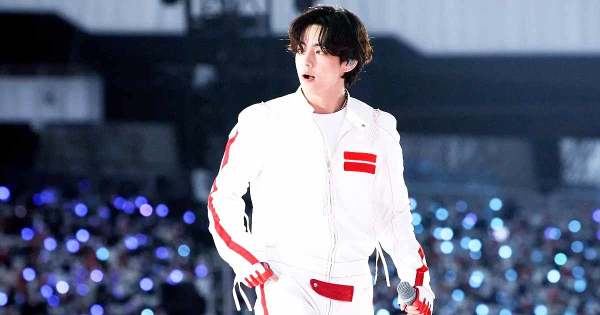 BTS' V Once Donned A Layered Monochromatic Louis Vuitton Outfit