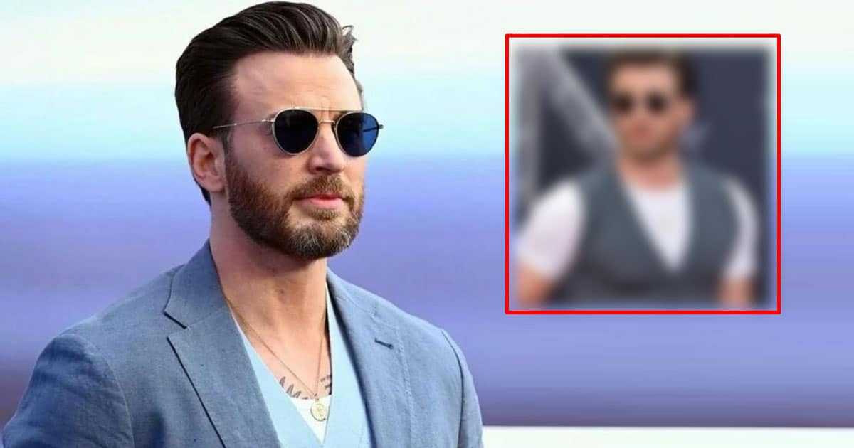 Chris Evans Looked Effortless & Chill In This Drool Worthy Look From The Gray Man Screening