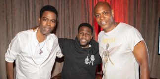 Dave Chappelle makes surprise appearance at Chris Rock-Kevin Hart show
