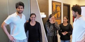 Fan with a tattoo of Vijay Deverakonda on her back gets to meet the Liger star- See cute video!