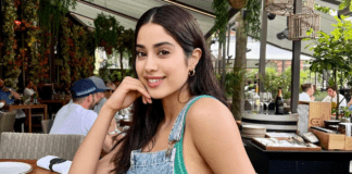 Janhvi channels her inner 'Friends' character Janice