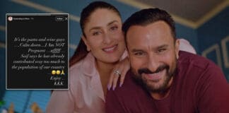 Kareena's witty reaction to pregnancy rumours: It's the pasta and wine