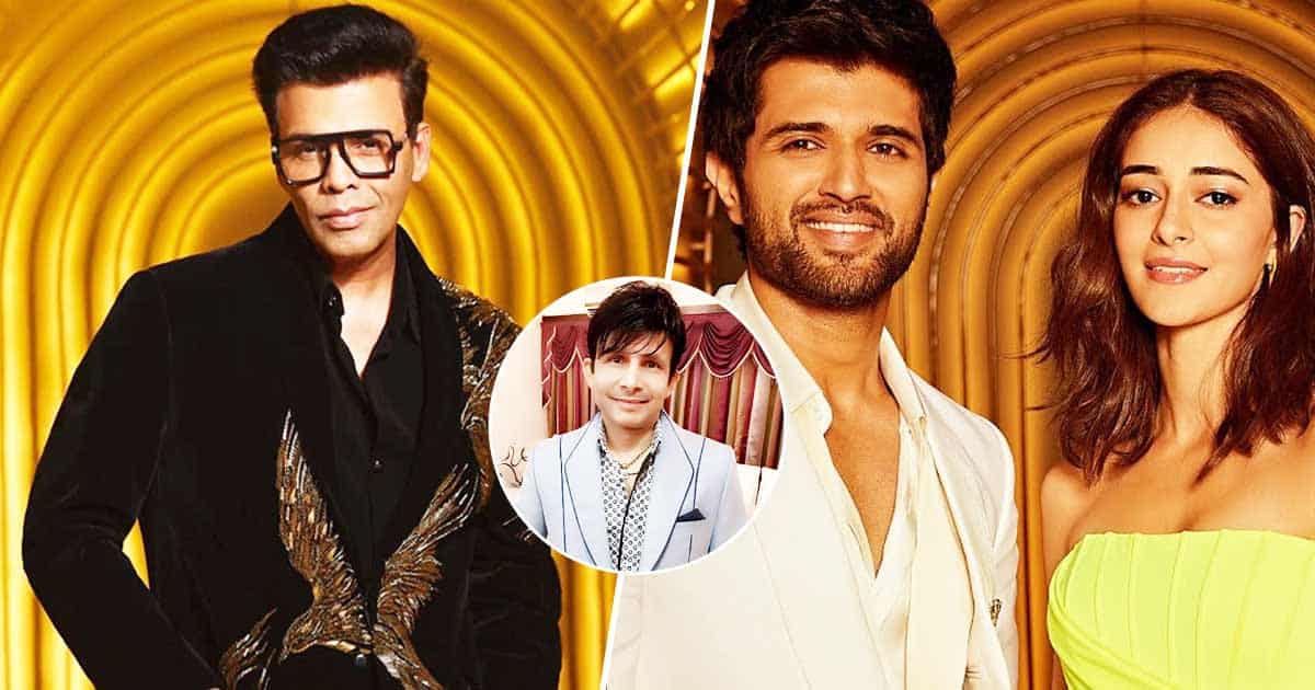 KRK Calls Karan Johar A “S*x Maniac”, Bashes Him For Asking Raunchy Questions To Vijay Deverakonda & Ananya Panday