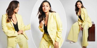 Mommy-To-Be Alia Bhatt Looks Savage In A Pastel Yellow Suit Giving Us Boss Lady Vibes – View Pics