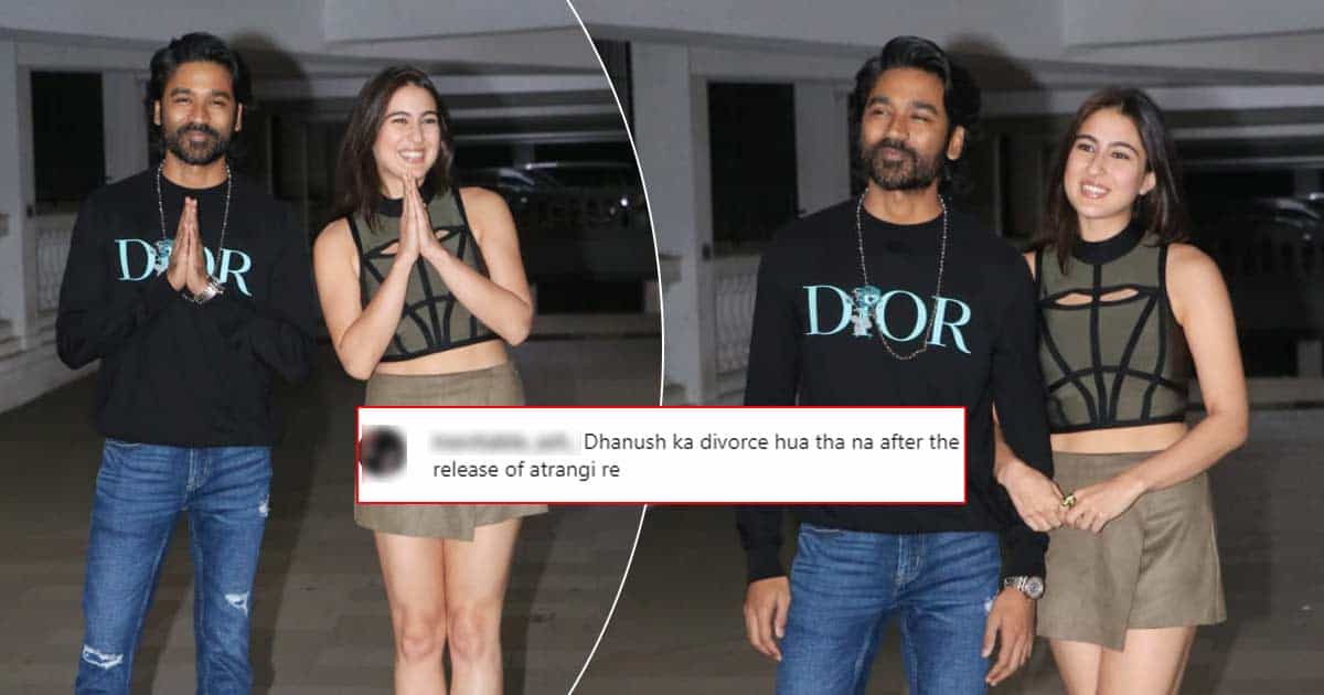 Netizens Say Dhanush Was Uncomfortable, Slam Sara Ali Khan For Her Closeness To Him At Russo Brothers’ Bash