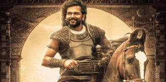 'Ponniyin Selvan' team releases Karthi's Chola commander look