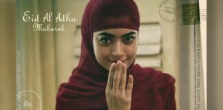 Rashmika Mandanna's Bakrid poster from 'Sita Ramam' is out