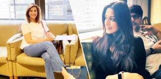 Sonali Bendre visits hospital where she was treated for cancer