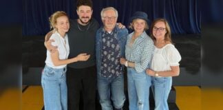 Spielberg helms his first music video with wife Kate Capshaw as dolly grip
