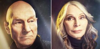 'Star Trek: The Next Generation' stars Patrick Stewart, Gates McFadden reunite at Comic-Con
