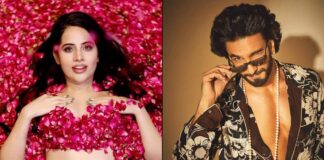 Uorfi Javed Takes Yet Another Bold Move & Lies In A Bed Full Of Rose Petals