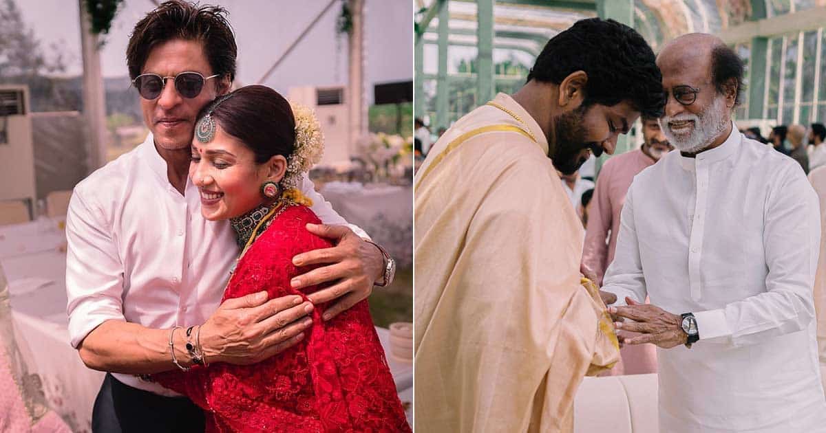 Vignesh Shivan posts pics of Rajini, SRK at his wedding with Nayanthara