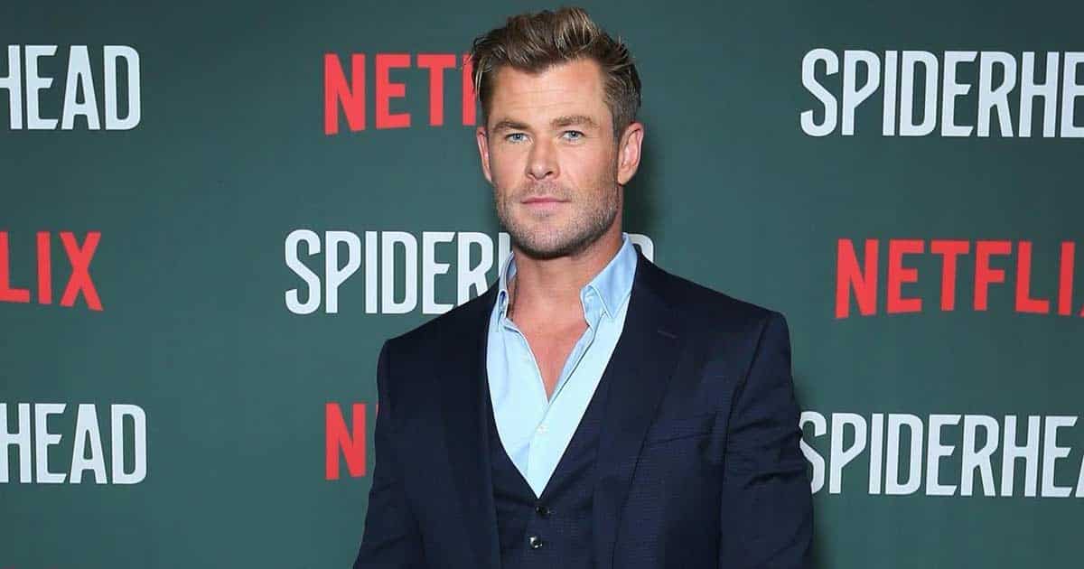 When Chris Hemsworth Was Dashing In This Burgundy 3-Piece