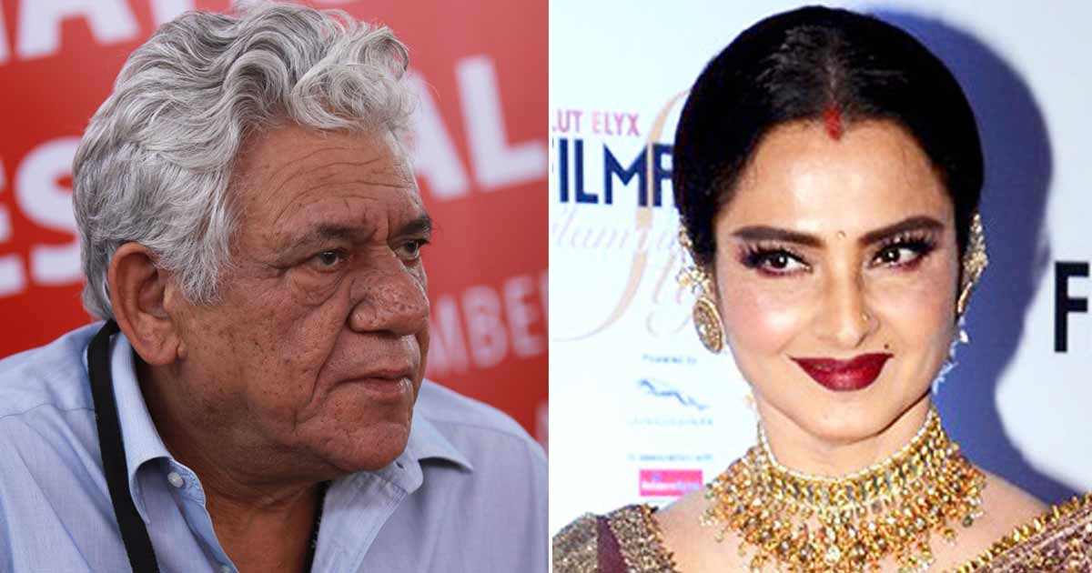 When Rekha & Om Puri Allegedly Got Physical For Real While Shooting A Chair Making-Out Scene – Deets Inside
