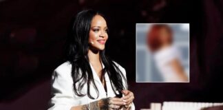 When Rihanna's Sheer White Feather Dress Left Very Little For Imagination With A Thin Th*ng & A N*de Bra