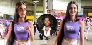 Ananya Panday Dons A 'Rowdy Queen' T-Shirt Intensifying Her Mysterious Chemistry With 'Rowdy' Vijay Deverakonda, Check Out