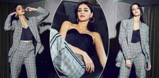 Ananya Panday Is A Boss Babe: 'Boss' For Donning This Chequered Suit & Boots, 'Babe' For Stripping The Jacket Off - Take A Look