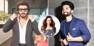 Arjun Kapoor was seen jamming on Rakul Preet Singh's Mashooka' during his makeup session; Jackky Bhagnani responds