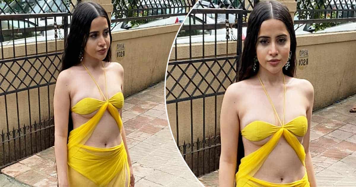 Bigg Boss 16 Rumoured Contestant Uorfi Javed Dons A Barely-There Bikini Covered With A Sheer Drape, Gets Trolled