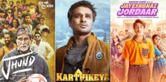 Box Office - Karthikeya 2 [Hindi] crosses the lifetime total of Jhund in 9 days, will go past Jayeshbhai Jordaar today