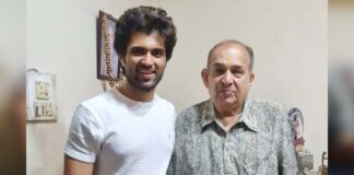 Deverakonda meets Maratha Mandir owner Manoj Desai, clears the air