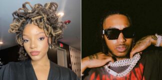 Halle Bailey, beau PontiacMadeDDG get intimate in music video