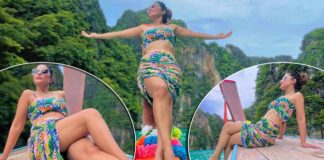 Hina Khan Flaunts Her 10/10 Beach Body Donning A Crop-Top, A Short Ruched Skirt's Co-Ord Set - Deets Inside