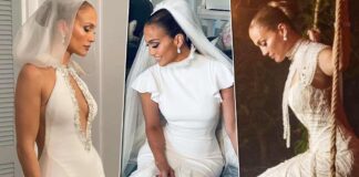 Jennifer Lopez Has 3 Different Custom Ralph Lauren Gowns For Her Wedding With Ben Affleck
