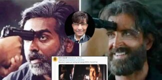 KRK Brutally Trolled For Accusing Vijay Sethupathi & Hrithik Roshan Of Copying His Deshdrohi Scene In Vikram Vedha!