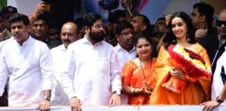 Maharashtra CM Eknath Shinde showers praises on Shraddha Kapoor, "She is one of the most loved actresses"