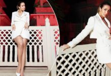 Malaika Arora May Look Like An Angel In This White Mini Dress, But Her Well-Toned Legs On Display Will Give You Unholy Thoughts!